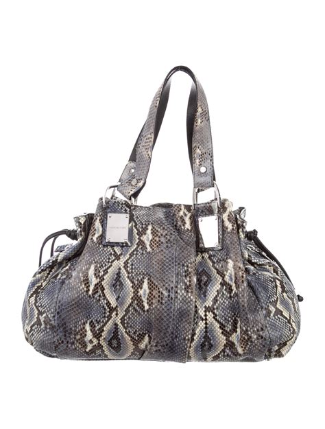 sac michael kors ete|michael kors snakeskin bag.